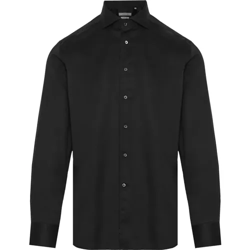 Jersey Cotton Shirt 100% Cotton , male, Sizes: 3XL, M, XL, 2XL, 4XL, L - Corneliani - Modalova