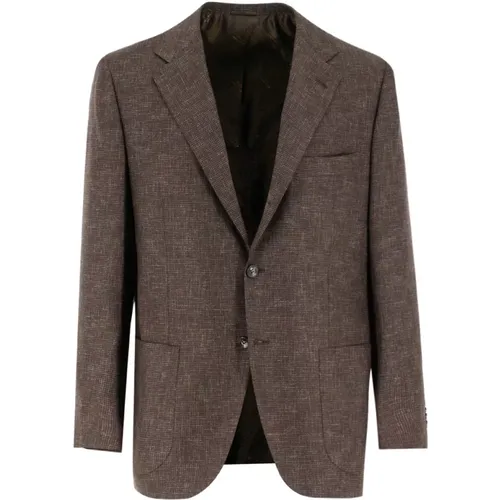 Jacket with Refined Comfort and Relaxed Elegance , male, Sizes: 2XL, 3XL - Kiton - Modalova
