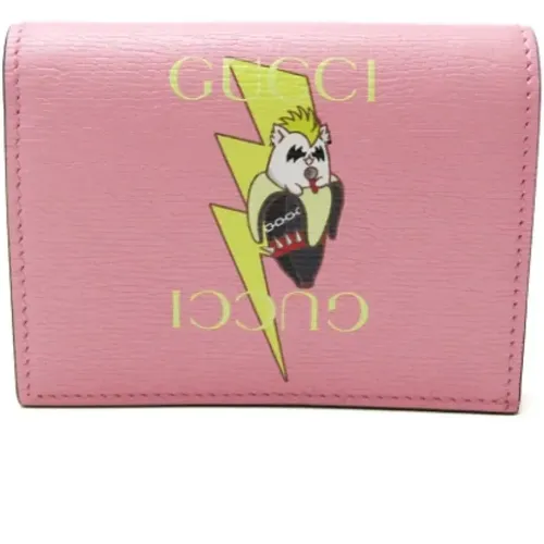 Pre-owned Leather wallets , female, Sizes: ONE SIZE - Gucci Vintage - Modalova