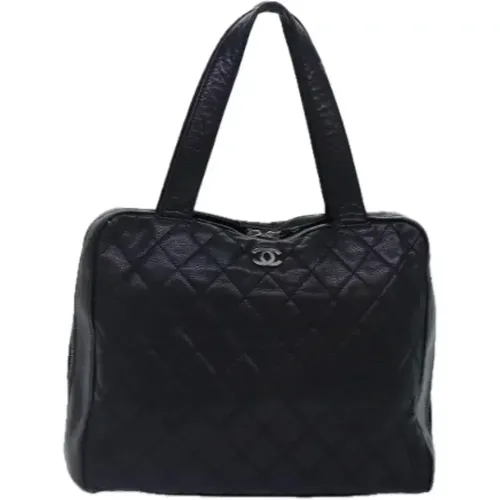 Pre-owned Leather totes , female, Sizes: ONE SIZE - Chanel Vintage - Modalova