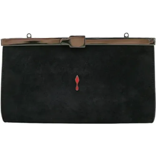 Pre-owned Wildleder clutches - Christian Louboutin Pre-owned - Modalova