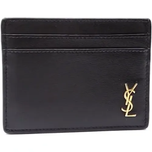 Pre-owned Leather wallets , female, Sizes: ONE SIZE - Yves Saint Laurent Vintage - Modalova