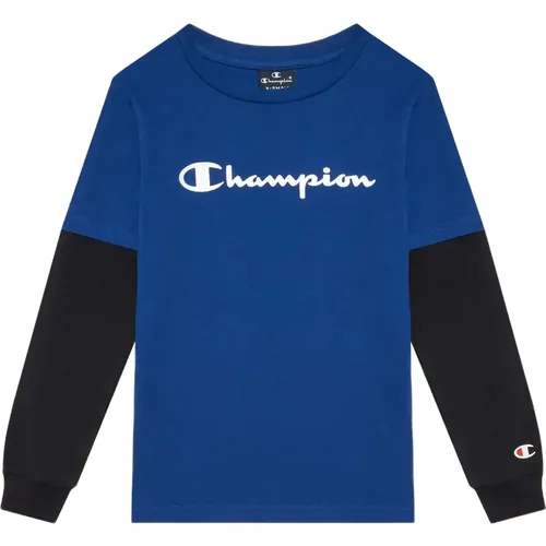 Langarm T-Shirt für Kinder - Champion - Modalova