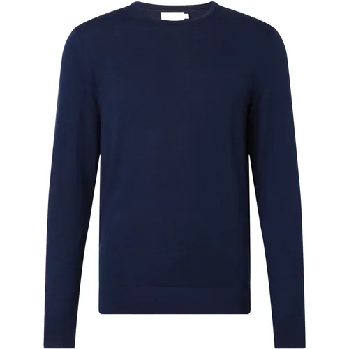 Round Neck Knitted Sweater , male, Sizes: S - Calvin Klein - Modalova