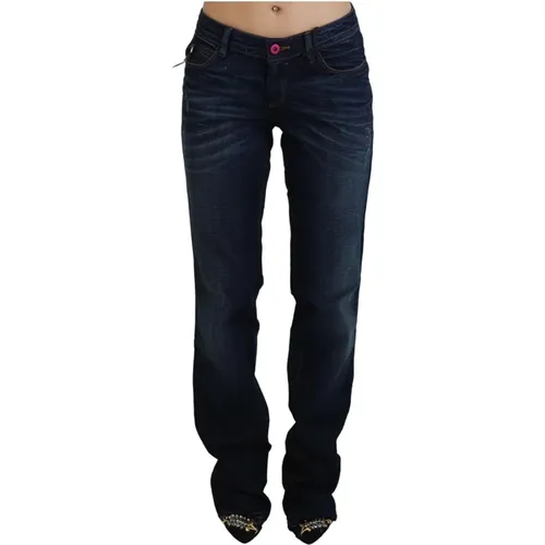 Low Waist Straight Denim Pants , female, Sizes: W28 - Costume National - Modalova