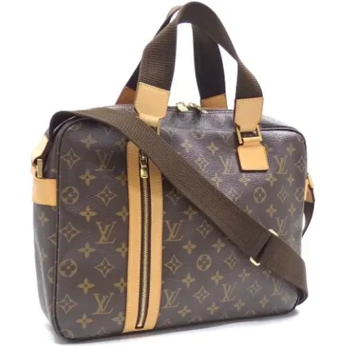 Pre-owned Canvas shoulder-bags , male, Sizes: ONE SIZE - Louis Vuitton Vintage - Modalova