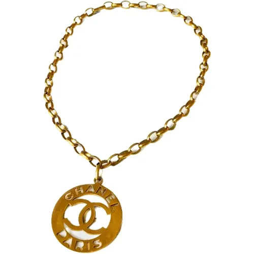 Pre-owned Metal chanel-jewelry , female, Sizes: ONE SIZE - Chanel Vintage - Modalova