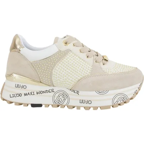 Ivory Sneaker Shoes , female, Sizes: 6 UK - Liu Jo - Modalova