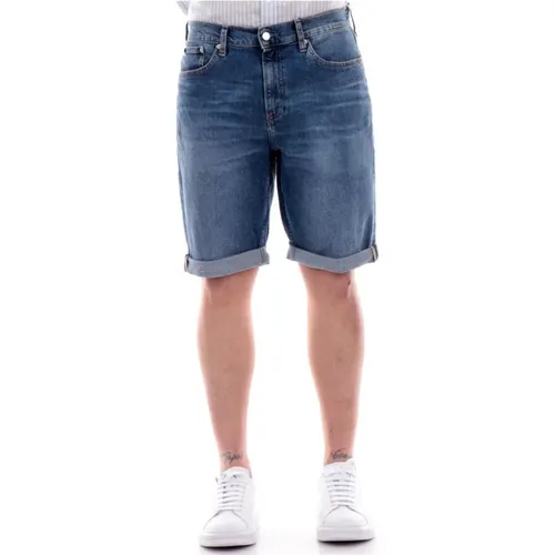 Herren Bermuda Shorts Frühling/Sommer Kollektion , Herren, Größe: W28 - Calvin Klein Jeans - Modalova