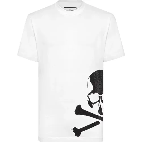 Cooles T-Shirt mit Fadcmtk7414Pjy002N01 Design - Philipp Plein - Modalova