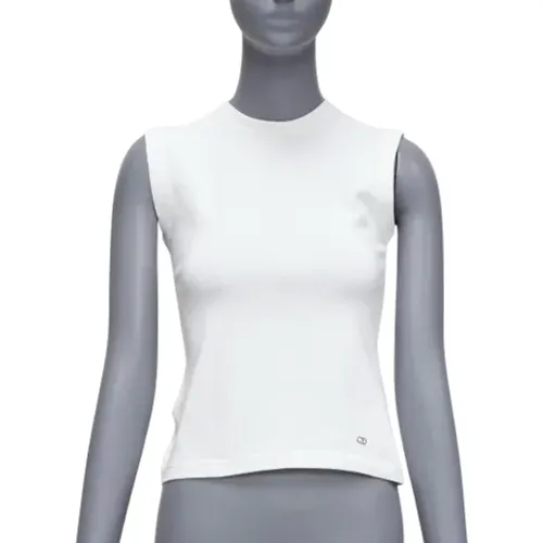 Pre-owned Cotton tops , female, Sizes: S - Dior Vintage - Modalova