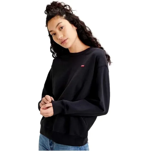 Levi's, Standard Crew Hoodie , Damen, Größe: XS - Levis - Modalova