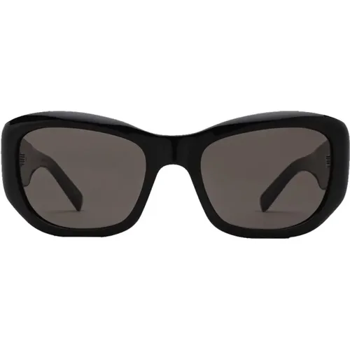 Quadratische Sonnenbrille für Frauen , Damen, Größe: 55 MM - Saint Laurent - Modalova