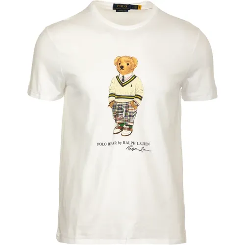 Klassisches Baumwoll-T-Shirt für Herren - Ralph Lauren - Modalova