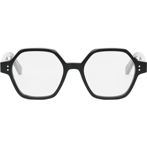 Thin 2 Dots Large Eyeglass Frames , female, Sizes: 51 MM - Celine - Modalova