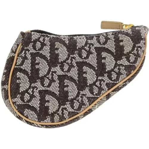 Pre-owned Canvas wallets , female, Sizes: ONE SIZE - Dior Vintage - Modalova