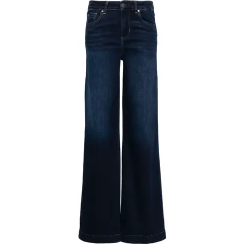 Denim Wide Leg Jeans , female, Sizes: W29, W27 - Liu Jo - Modalova