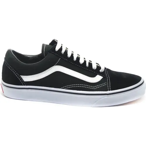 Klische Schwarze Sneakers , unisex, Größe: 38 EU - Vans - Modalova