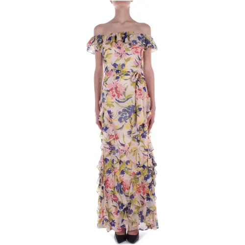 MultiColour Kleider mit Vollan Details , Damen, Größe: 2XS - Ralph Lauren - Modalova