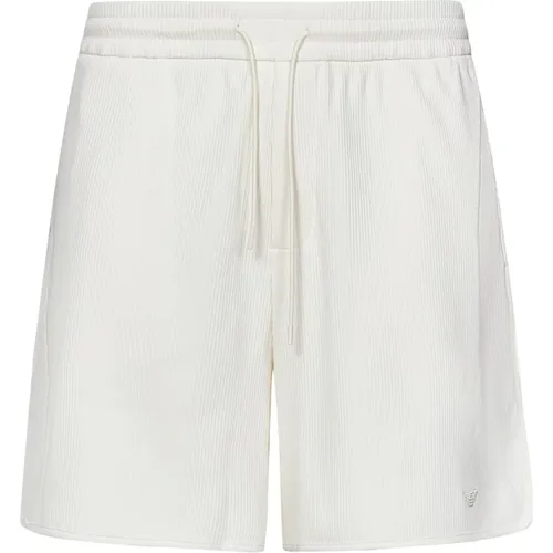 Mens Clothing Shorts Ss24 , male, Sizes: S, M - Emporio Armani - Modalova