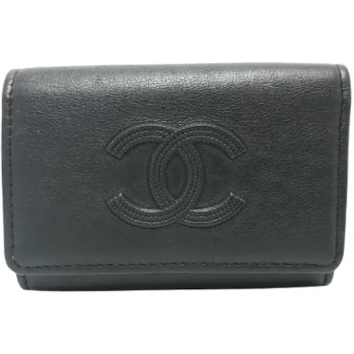 Pre-owned Leather key-holders , female, Sizes: ONE SIZE - Chanel Vintage - Modalova