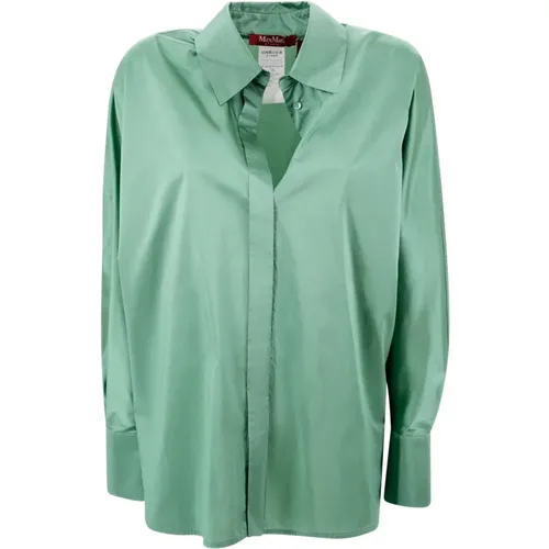 Elegant Studio Shirts Collection , female, Sizes: XS, M - Max Mara Studio - Modalova