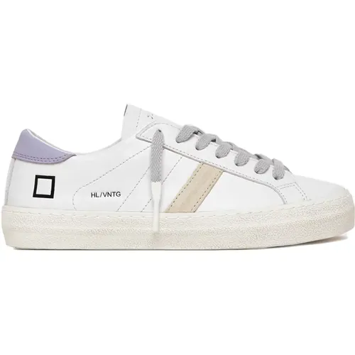 Sneakers with Suede Detail , female, Sizes: 3 UK, 4 UK, 6 UK - D.a.t.e. - Modalova