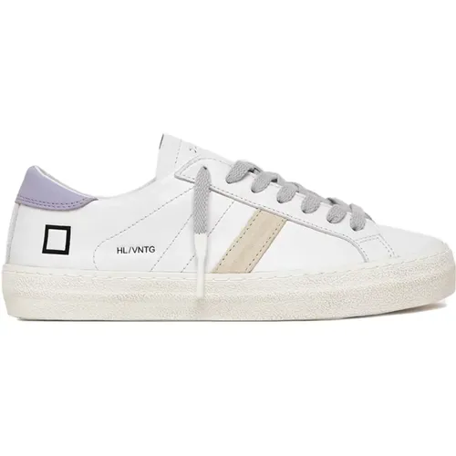 Sneakers with Suede Detail , female, Sizes: 5 UK, 3 UK, 4 UK, 7 UK, 6 UK - D.a.t.e. - Modalova