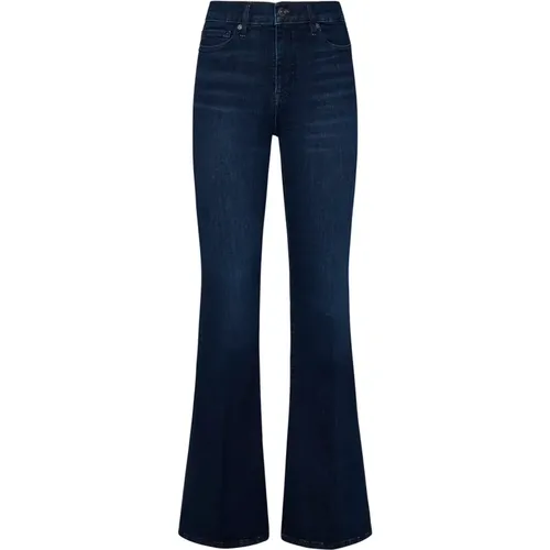 High-Rise Flare Jeans , female, Sizes: W29, W25, W30 - Frame - Modalova