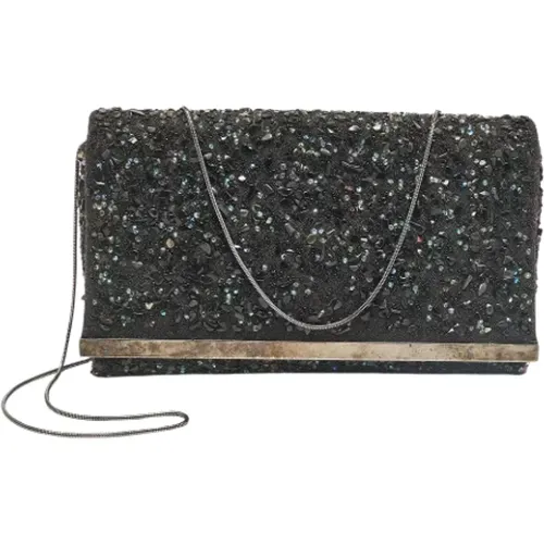 Pre-owned Stoff clutches - Carolina Herrera Pre-owned - Modalova