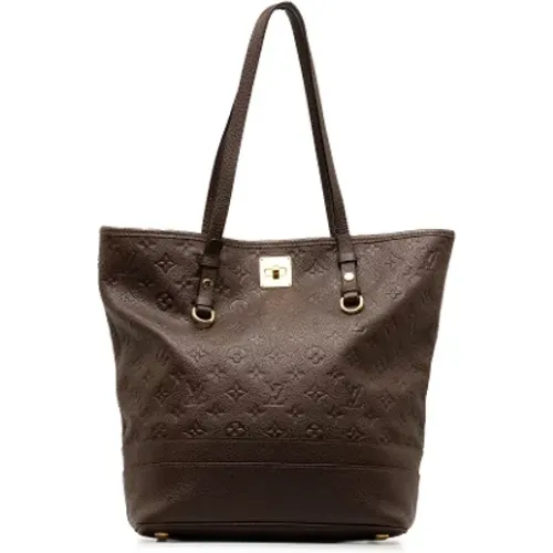 Pre-owned Leather louis-vuitton-bags , female, Sizes: ONE SIZE - Louis Vuitton Vintage - Modalova