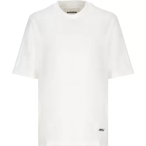 Cotton T-shirt for Women , female, Sizes: M - Jil Sander - Modalova