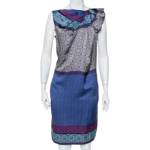 Pre-owned Silk dresses , female, Sizes: M - Armani Pre-owned - Modalova