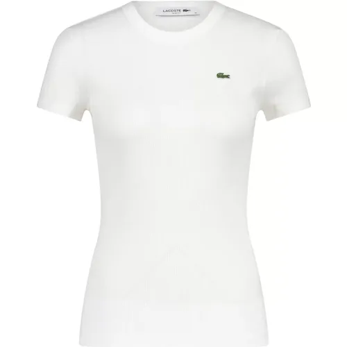 T-Shirts , female, Sizes: XL, S, L, XS, M - Lacoste - Modalova