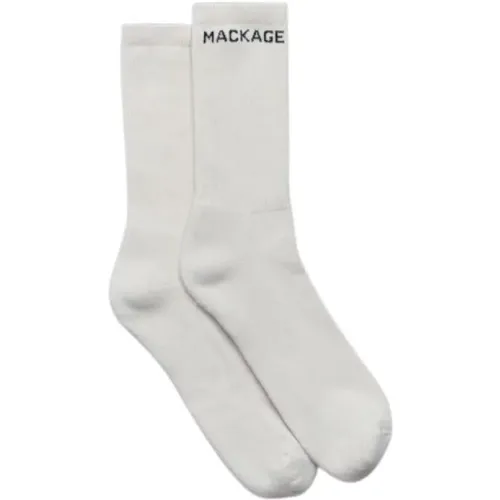 Woods Stretch Baumwoll Logo Socken , Herren, Größe: XS - Mackage - Modalova