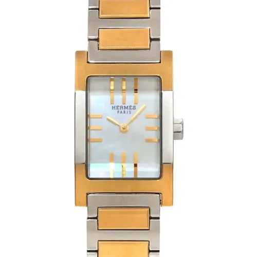 Pre-owned Stainless Steel watches , female, Sizes: ONE SIZE - Hermès Vintage - Modalova