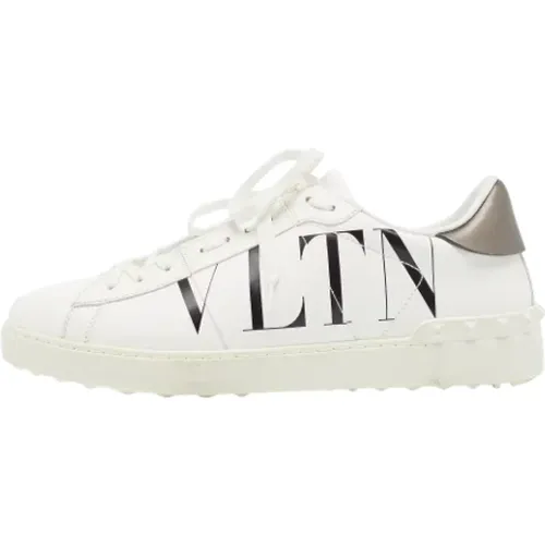 Pre-owned Leather sneakers , male, Sizes: 8 UK - Valentino Vintage - Modalova