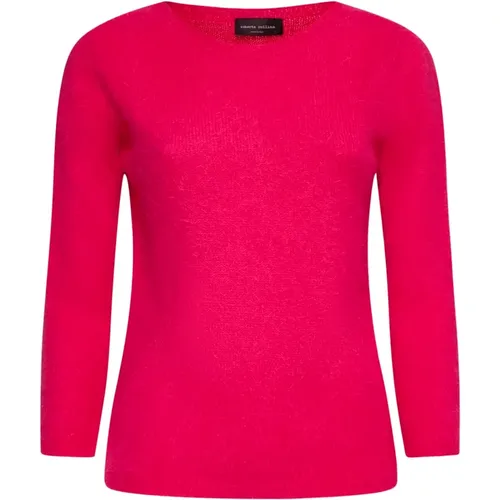 Fuchsia Pullover für Frauen - Roberto Collina - Modalova