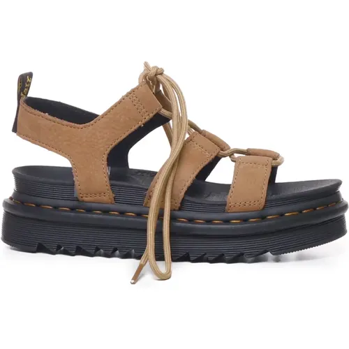 Tumbled Leather Gladiator Style Sandalen - Dr. Martens - Modalova