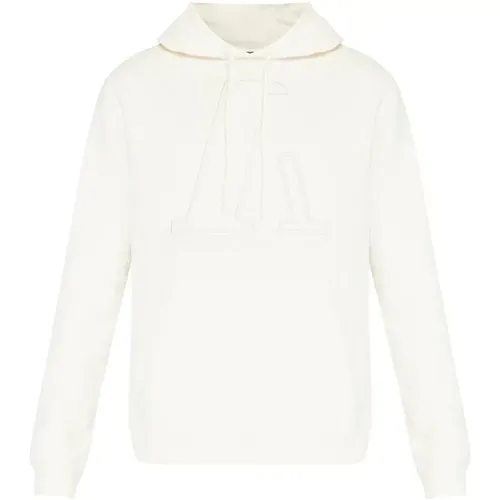 Stylish Logo Hooded Sweatshirt for Men , male, Sizes: XL - Emporio Armani - Modalova