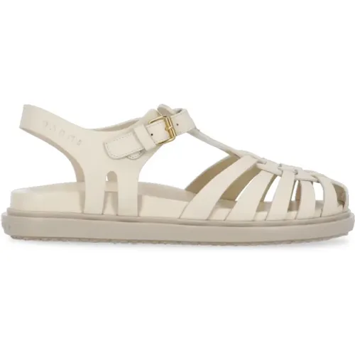 Leather Gladiator Sandals , female, Sizes: 6 UK, 7 UK, 4 UK - Marni - Modalova