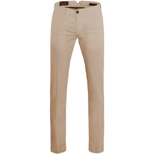 Luxus Chino Hose aus Sea Island Baumwolle - Moorer - Modalova