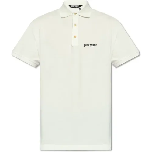 Poloshirt mit Logo , Herren, Größe: M - Palm Angels - Modalova