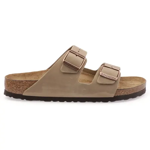 Tabakbraune Arizona Sandalen , Herren, Größe: 41 EU - Birkenstock - Modalova