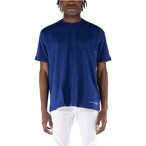Oversized Logo T-Shirt , male, Sizes: S, XS, L, M - Comme des Garçons - Modalova