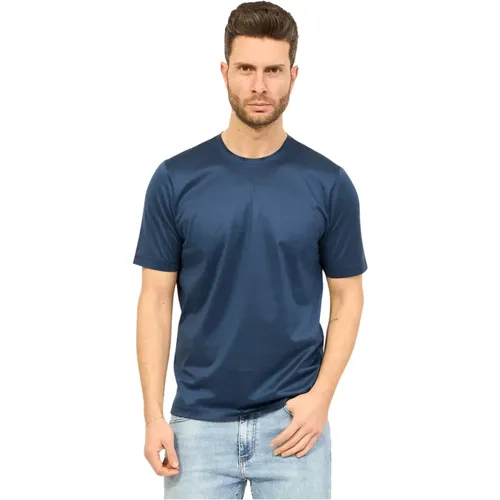 T-Shirts , male, Sizes: L, XL - Gran Sasso - Modalova