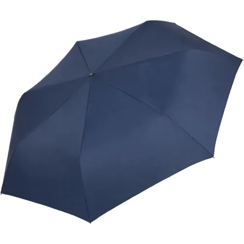Blauer Windsicherer Regenschirm - Piquadro - Modalova