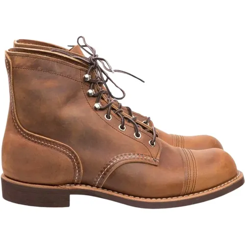 Klassische Moc Toe Schnürstiefel , Herren, Größe: 40 EU - Red Wing Shoes - Modalova