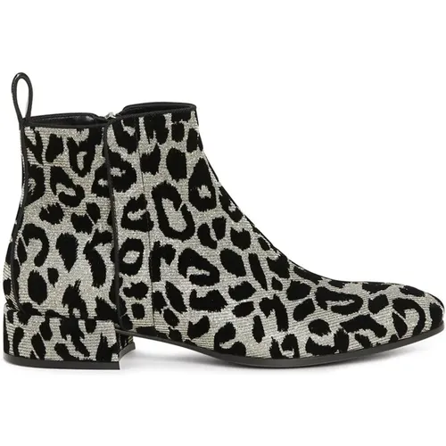 Leopard Ankle Boots , female, Sizes: 2 1/2 UK, 3 1/2 UK, 4 1/2 UK, 5 1/2 UK - Dolce & Gabbana - Modalova