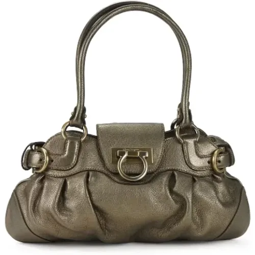 Pre-owned Leather handbags , female, Sizes: ONE SIZE - Salvatore Ferragamo Pre-owned - Modalova